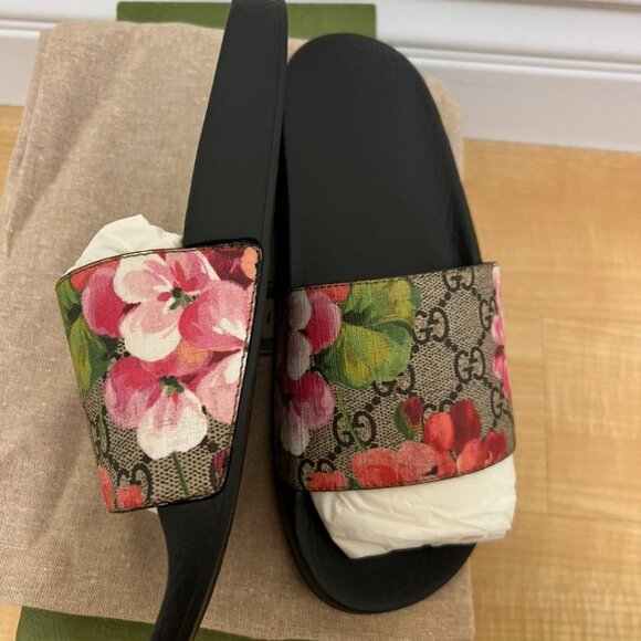 GUCCI WOMEN SLIDE BLOOM - Picture 5 of 6